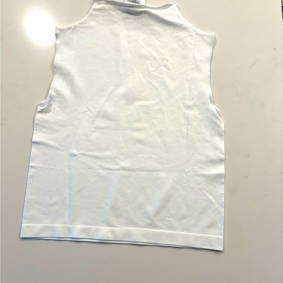 COTTON ON•Kiki white mock neck crop top M/L NWT - Picture 3 of 4